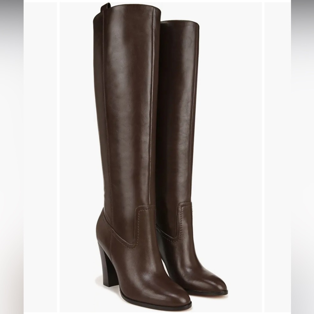 🆕 Veronica Beard Vesper Knee-High Boot Wide Calf Size 11